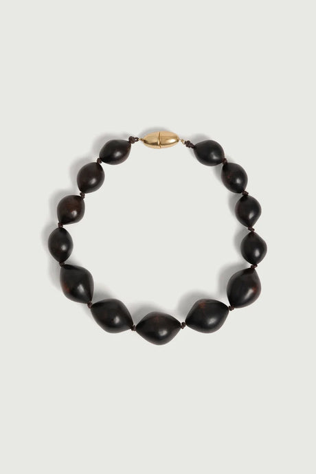 SOEUR ZAMIA Necklace - Dark Brown