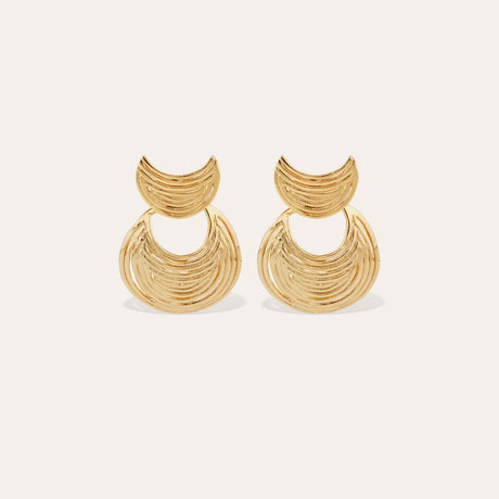 Gas Bijoux Luna Wave Earrings Mini