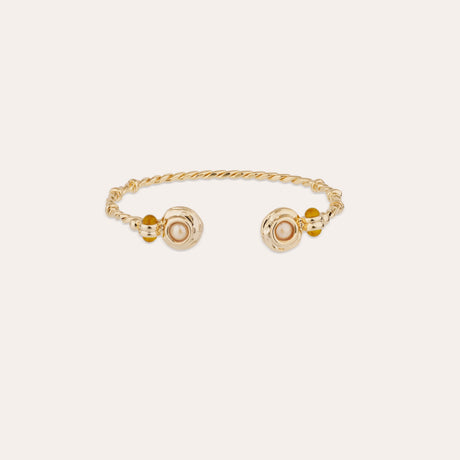 Gas Bijoux Amarante Torsade bracelet - White Mother-of-pearl
