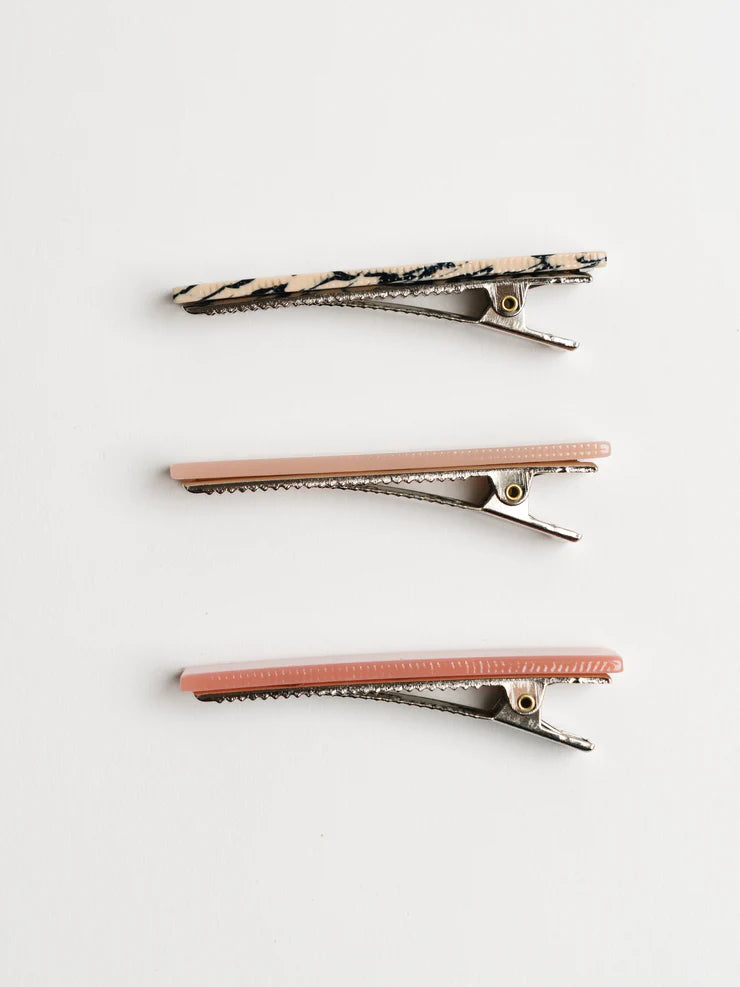 NAT + NOOR Flora Clips - Rose