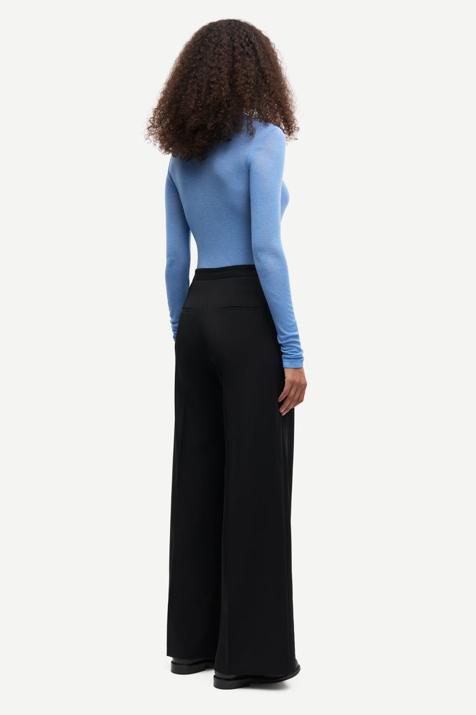 SAMSØE SAMSØE Sadou long sleeved t-shirt - Blue