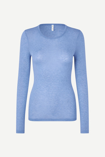 SAMSØE SAMSØE Sadou long sleeved t-shirt - Blue