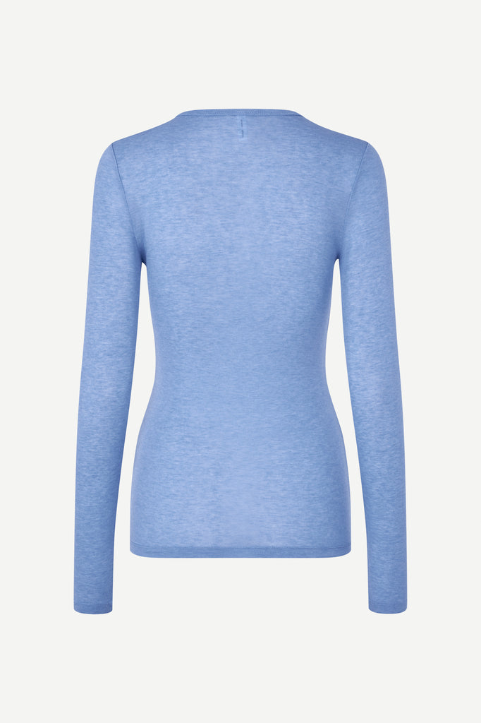 SAMSØE SAMSØE Sadou long sleeved t-shirt - Blue