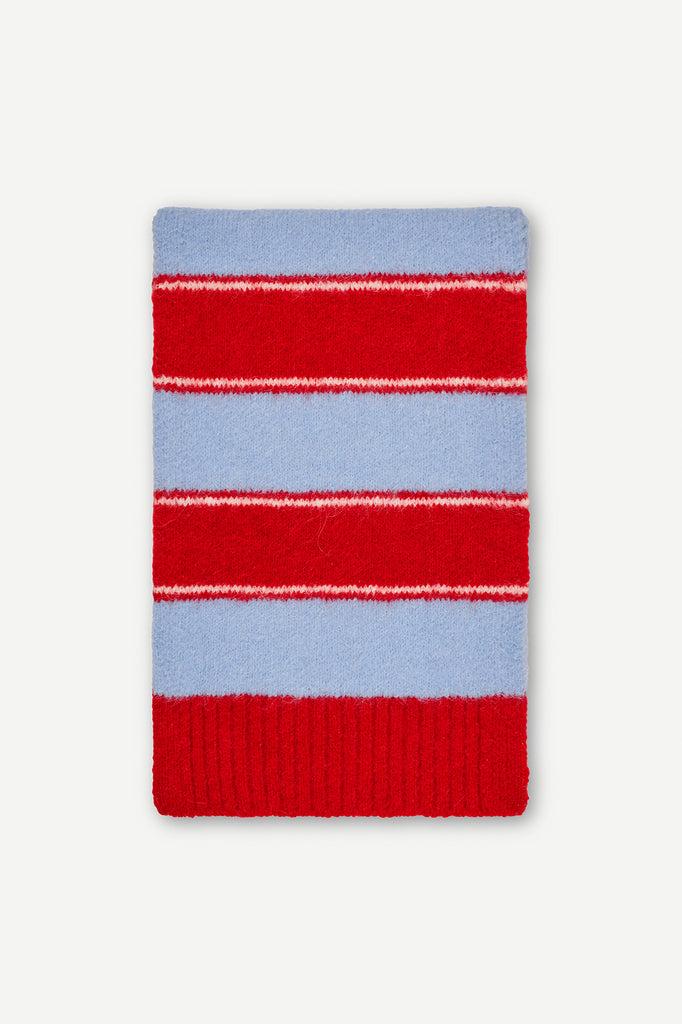 SAMSØE SAMSØE Sajeanne Scarf - Haute Red Stripe