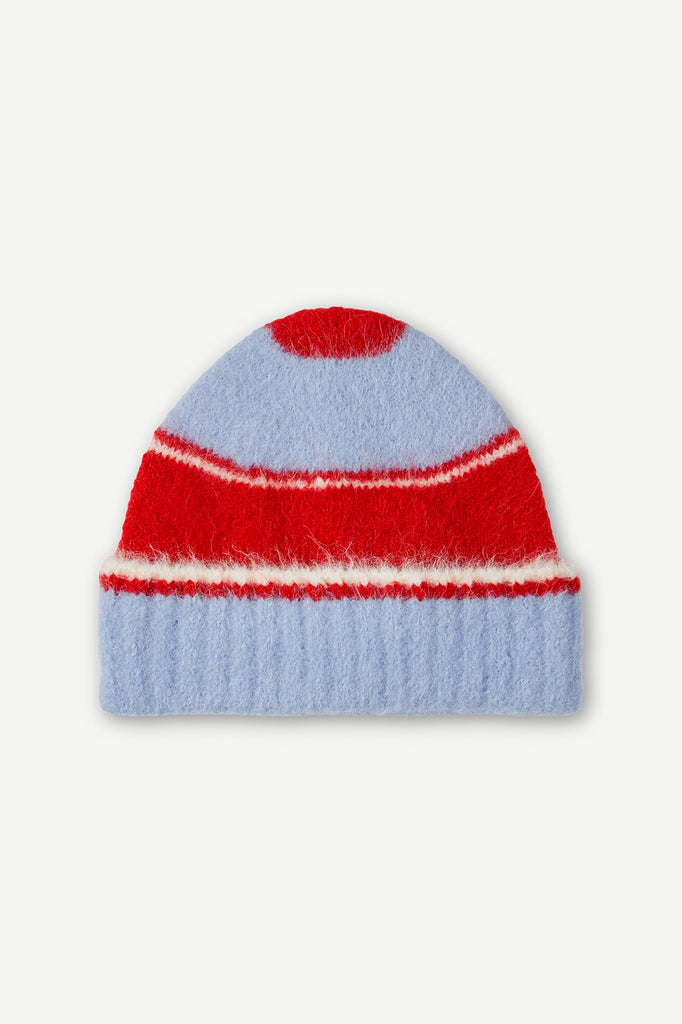 SAMSØE SAMSØE Sajeanne Beanie - Haute Red Stripe