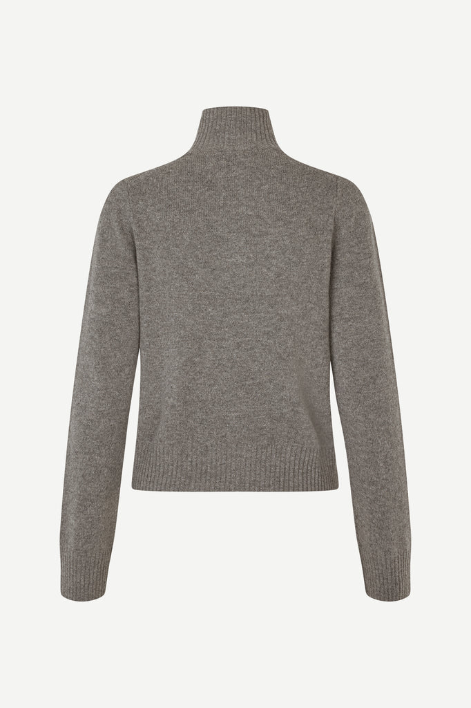 SAMSØE SAMSØE Saelif Turtleneck - Dark Grey Melange