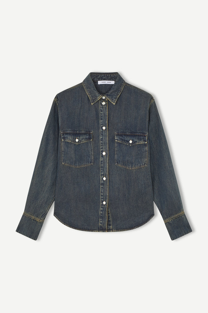 SAMSØE SAMSØE Sabex Shirt - Burnt Oak