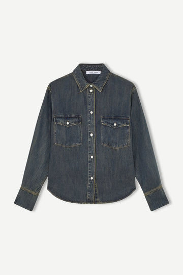 SAMSØE SAMSØE Sabex Shirt - Burnt Oak