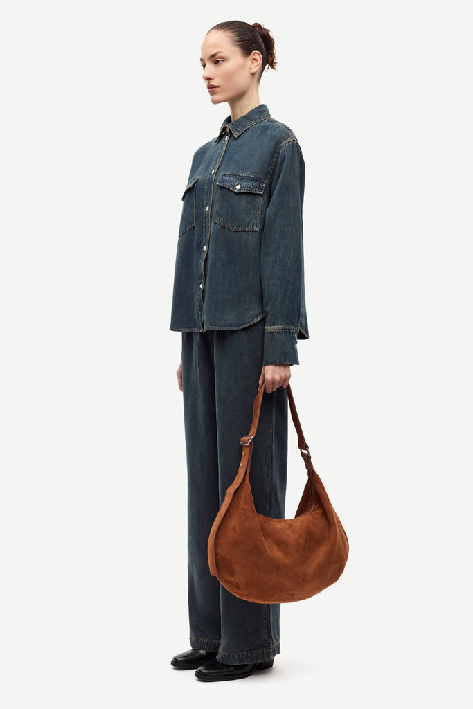 SAMSØE SAMSØE Satopriarya trousers - Burnt Oak