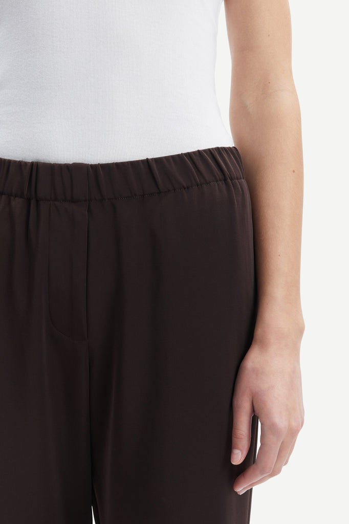 SAMSØE SAMSØE Hoys Straight Trousers - Mole