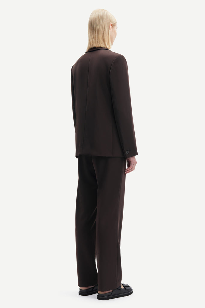 SAMSØE SAMSØE Hoys Straight Trousers - Mole