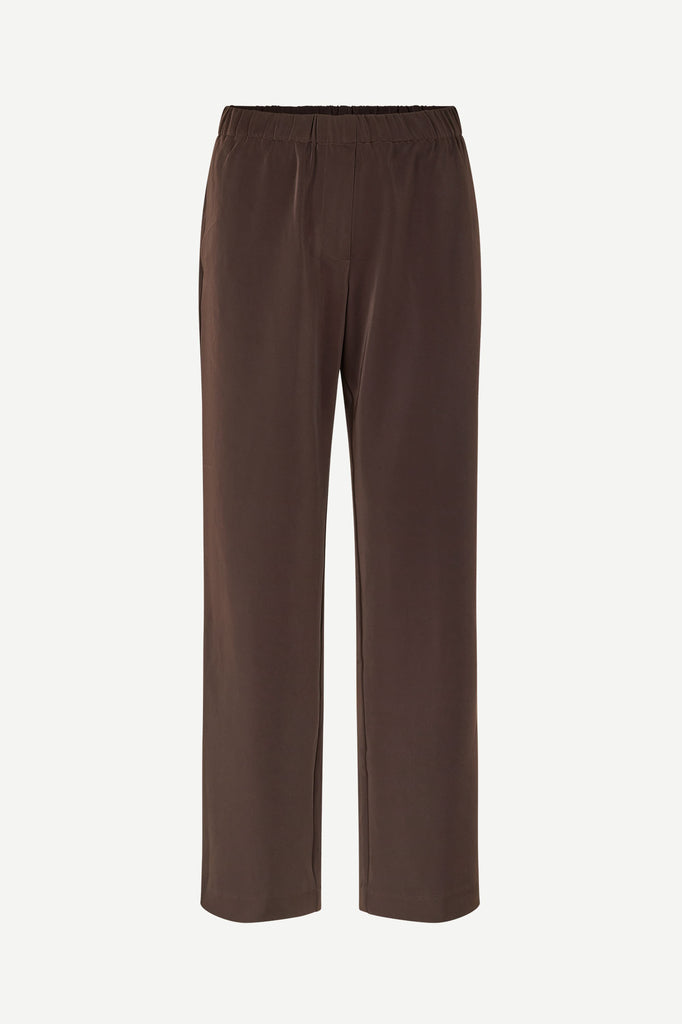 SAMSØE SAMSØE Hoys Straight Trousers - Mole