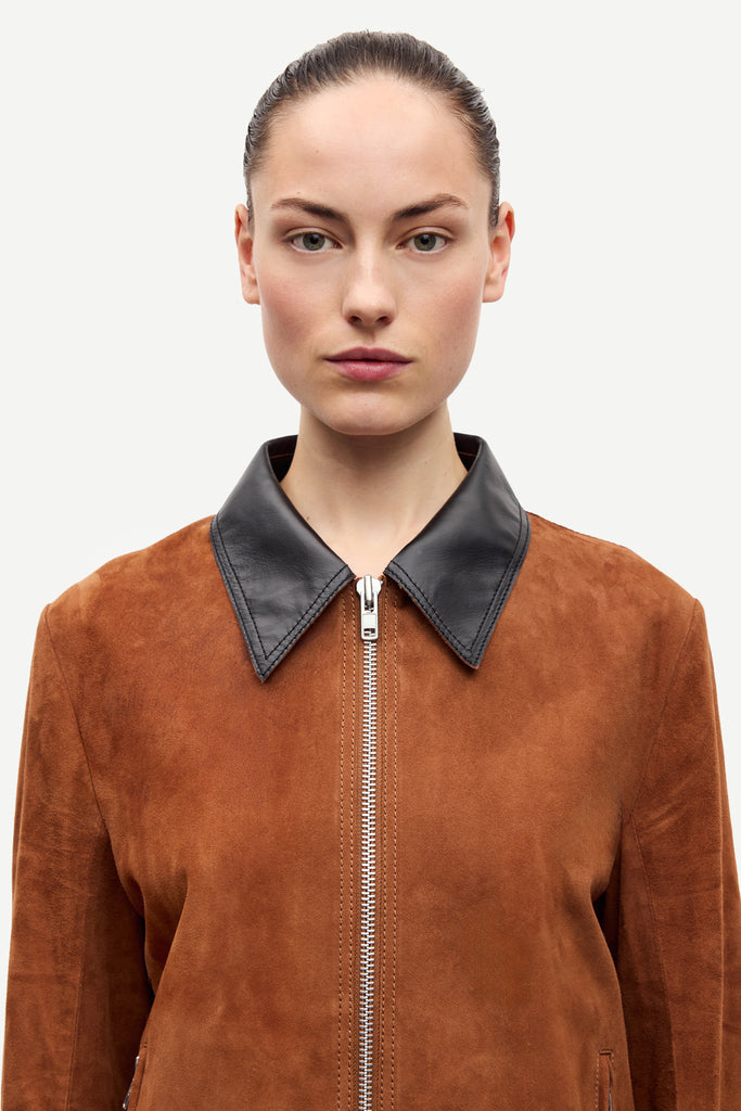 SAMSØE SAMSØE Sashiloh Jacket - Tortoise Shell