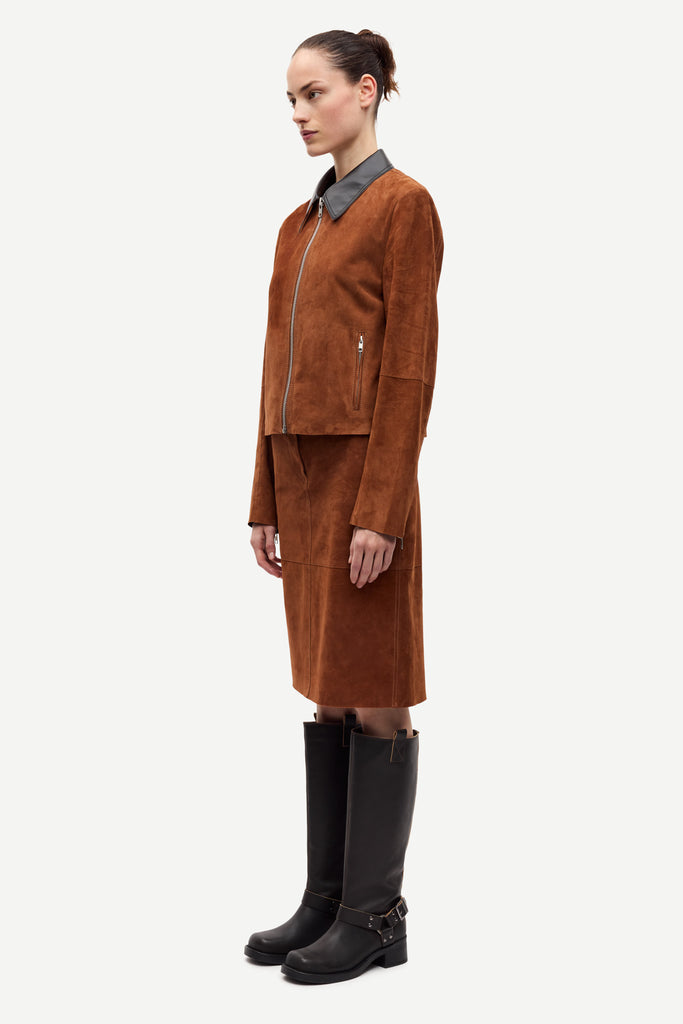 SAMSØE SAMSØE Sashiloh Jacket - Tortoise Shell