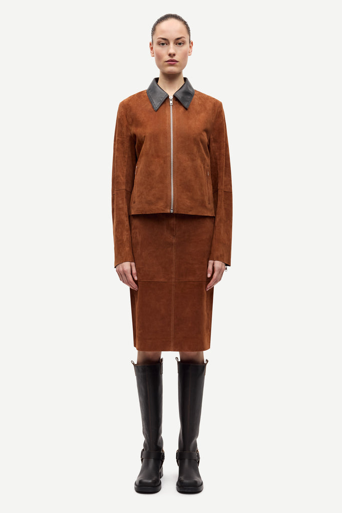 SAMSØE SAMSØE Sashiloh Jacket - Tortoise Shell