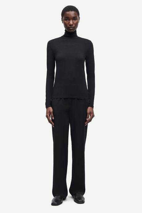 SAMSØE SAMSØE Hoys Straight Trousers - Black
