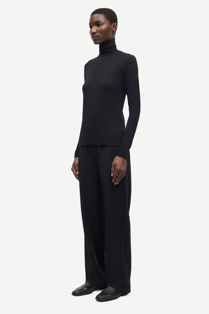 SAMSØE SAMSØE Hoys Straight Trousers - Black