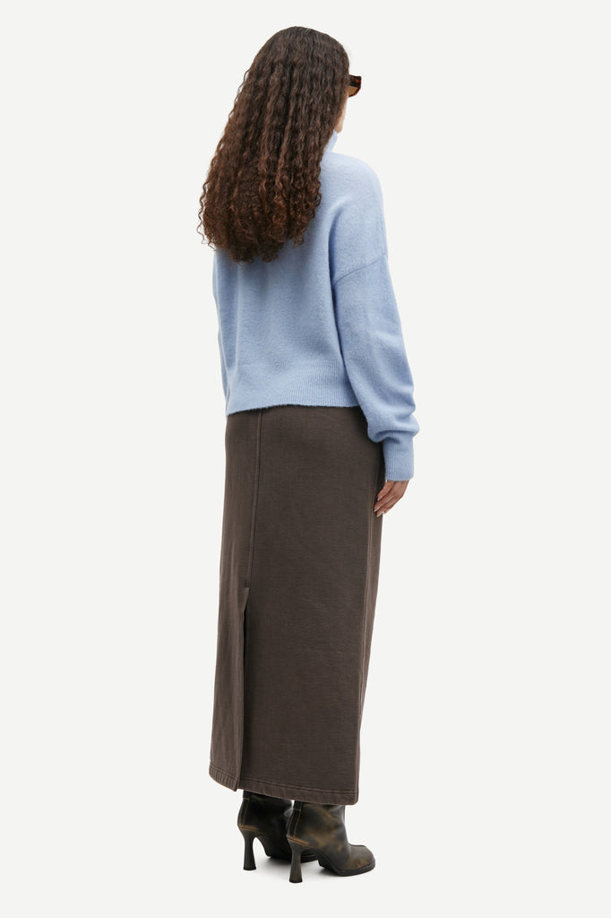 SAMSØE SAMSØE Nola Turtleneck jumper - Della Robbia Blue