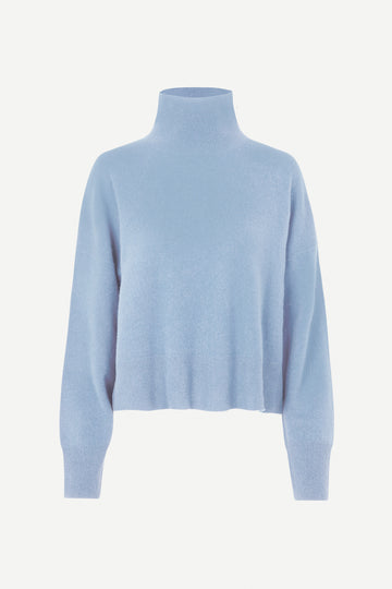 SAMSØE SAMSØE Nola Turtleneck jumper - Della Robbia Blue