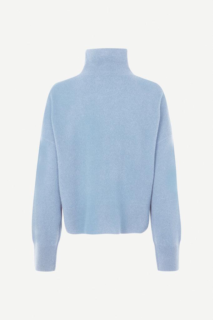 SAMSØE SAMSØE Nola Turtleneck jumper - Della Robbia Blue
