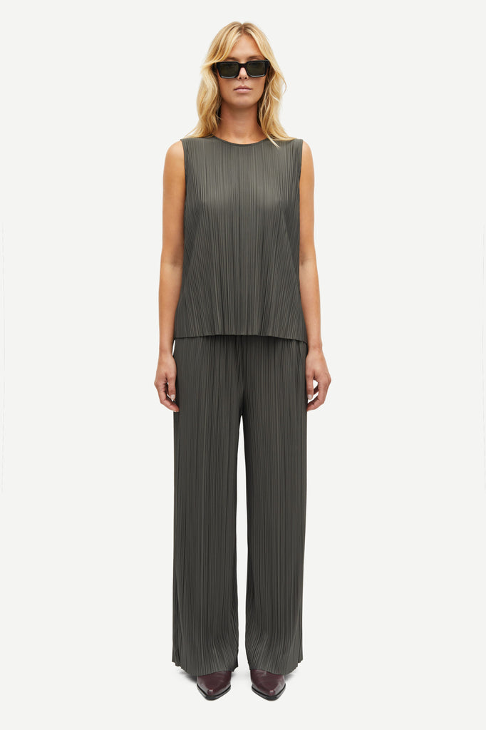 SAMSØE SAMSØE UMA TROUSERS - Beluga