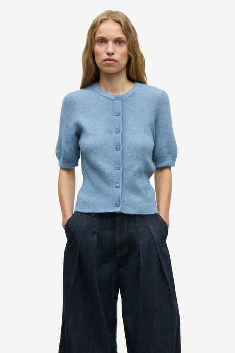 SAMSØE SAMSØE Salora SS Cardigan - Windward Blue