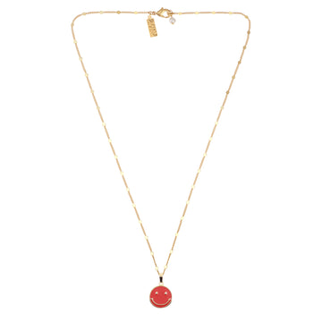 TALIS CHAINS Happiness Pendant Necklace - Wine